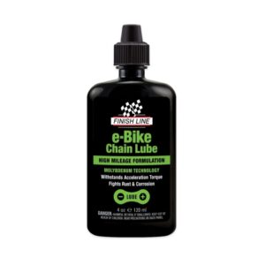 Finish Line - E-Bike Chain Lube - 120ml - Flaske - Sort