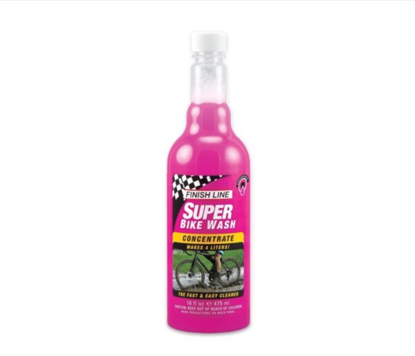 Finish Line - Super Bike Wash - 475ml - Flaske - Pink