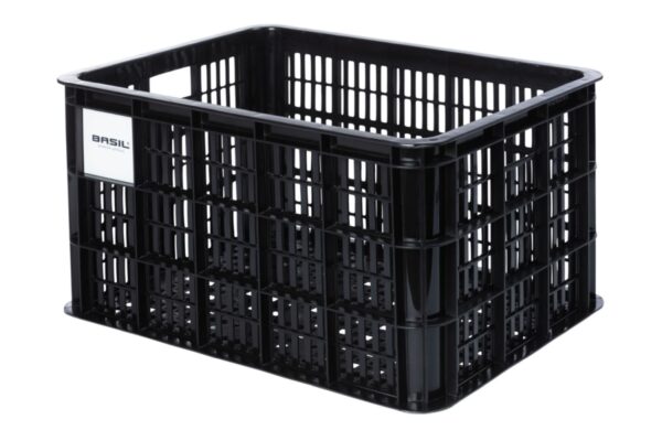 Basil - Crate - Large - Bag - Kasse - SortGrøn