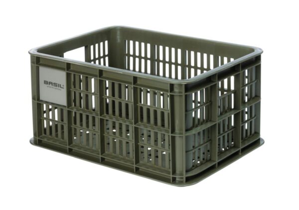 Basil - Crate - Medium - Bag - Kasse - Grøn/Sort