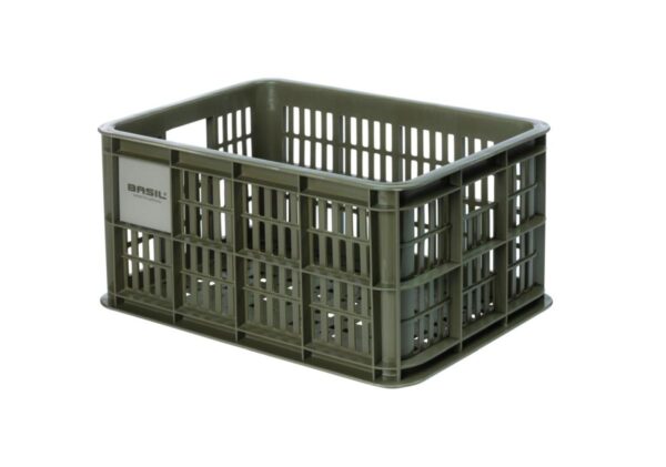 Basil - Crate - Small - Plastkasse - Grøn/Sort